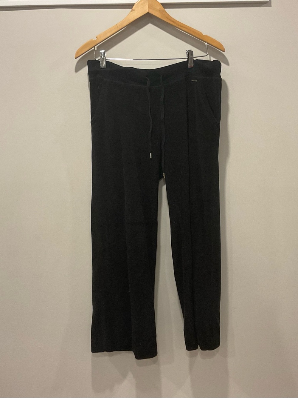 Michael Kors Black Drawstring Joggers
